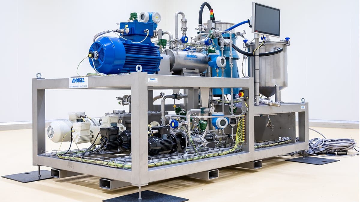 Food manufacturing utility plant — boiler, chiller, compressed air