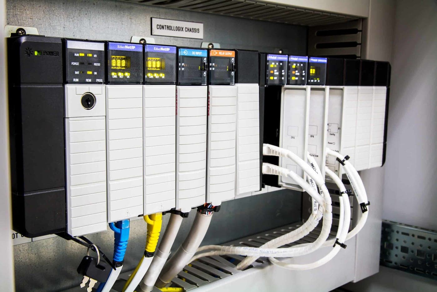 PLC, SCADA, and control panel on a GAMP-aligned pharmaceutical facility